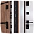 Accord Metal Entrance Door Set 3D model small image 2