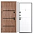 Accord Metal Entrance Door Set 3D model small image 3
