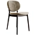 Modern Ines Upholstered Chair 3D 3D model small image 1
