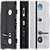 Trino (QDoors) Metal Entry Door 3D model small image 2
