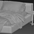 Modern Platform Bed Design 3D model small image 4