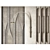 Luxury 3D Wall Art Decor 3D model small image 1