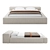 OM Casper Bed 227x270x56cm 3D model small image 2