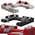 Modern Modular Lemmy Sofa: 2014 3D model small image 1