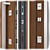 Aluminum Entry Door Nova_011 (WISNIOWSKI) 3D model small image 2