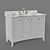 Etta Avenue Marble Top Vanity 3D model small image 4