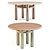 KAI Dining Table: Elegant Craftsmanship 3D model small image 1