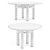 KAI Dining Table: Elegant Craftsmanship 3D model small image 5