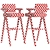 Modern Millimeter Darla Bar Chair 3D model small image 4