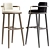 Modern Millimeter Darla Bar Chair 3D model small image 6