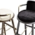 Modern Millimeter Darla Bar Chair 3D model small image 9