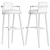 Modern Millimeter Darla Bar Chair 3D model small image 11