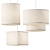 Thade Fabric Homeware Set 3D model small image 1