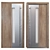 Modern Metal Entry Door Nova_024 3D model small image 1