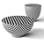 Frode Nesting Side Table 3D model small image 2