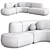 Bjorn Collection Corona Sofa 3D model small image 1