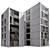 Modern Residential Complex 3D Model 3D model small image 3