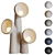 Sleek Yakusha Floor Lamp 3D model small image 2