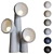 Sleek Yakusha Floor Lamp 3D model small image 4