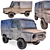 Vintage Off-Road SUV LuAZ 3D model small image 1