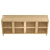 Solid Oak Sideboard Storage Unit 3D model small image 2