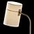 Contemporary Shaw Floor Lamp with Vray & Corona Versions 3D model small image 2