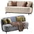 Modern Elegance: DARRINGTON Sofa Design 3D model small image 4