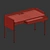 Sleek Bludot Tabloid Desk 3D model small image 4