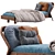 ZEITRAUM FRIDAY NIGHT Design Sofa 3D model small image 5
