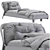 ZEITRAUM FRIDAY NIGHT Design Sofa 3D model small image 6
