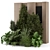  Outdoor Plants Bush Set 1405 3D model small image 2