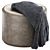 Luxury Pilar Ottoman for Home 3D model small image 1