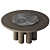 Movimento Mammuth Dining Table, Metal-Stone-Wood 3D model small image 3