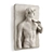 Marble David Wall Relief Sculpture 3D model small image 3