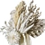 Pampas Gold Leaves Bouquet Set 3D model small image 3