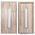Aluminum Entry Door Nova_002 3D model small image 3