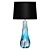 Elegant Naiad Table Lamp 3D model small image 1