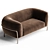 Elegant SOPHIE Sofa: Stylish Comfort 3D model small image 2