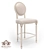 Handcrafted Bar Stool Milano 3D model small image 1