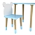 Kids Furniture Set Dimdom Kids 3D model small image 3