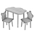 Kids Furniture Set Dimdom Kids 3D model small image 6