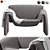 Le Club Armchair: Modern Design Comfort 3D model small image 3