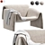 Le Club Armchair: Modern Design Comfort 3D model small image 5