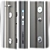 Modern Aluminum Entry Door Nova_019 3D model small image 2