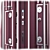 Nova_021 Aluminim Entry Door 3D model small image 2