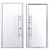 Nova_021 Aluminim Entry Door 3D model small image 4