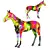 Kare Design Horse Sculpture 3D model small image 1