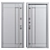 Title: Aluminum Entry Door Nova_028 3D model small image 4