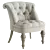 French Countryside Style Wooden Armchair 3D model small image 1