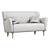 Modern Sofa Wings 3D Model 3D model small image 7